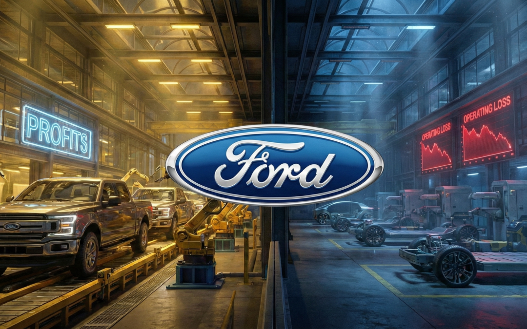 Il paradosso Ford: Profitti record dal termico bruciati nel settore elettrico