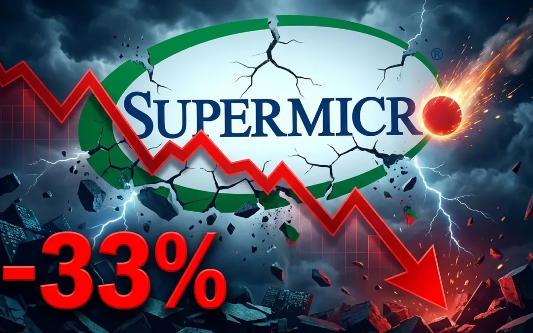 Crollo Super Micro Computer: Il co-fondatore arrestato per contrabbando di Chip AI in Cina, bruciati 4,7 miliardi in borsa