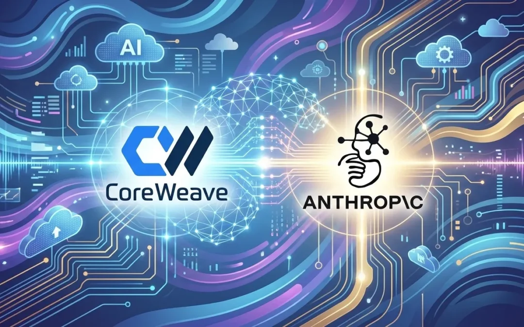 CoreWeave vola a Wall Street: accordo storico con Anthropic e boom del titolo (+10%)