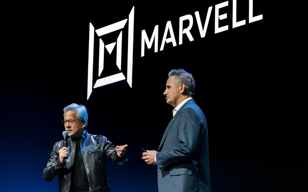 Marvell vola del 50% in borsa dopo che Jensen Huang la chiama “la prossima azienda da mille miliardi di dollari”