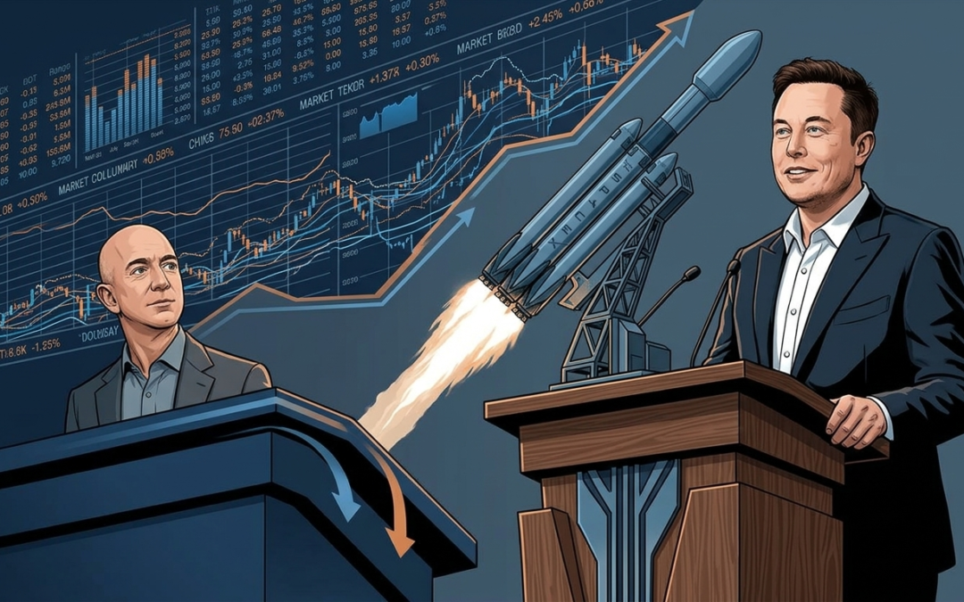 SpaceX supera Amazon e diventa la quinta azienda al mondo: l’euforia dei mercati e la resa tattica di Michael Burry