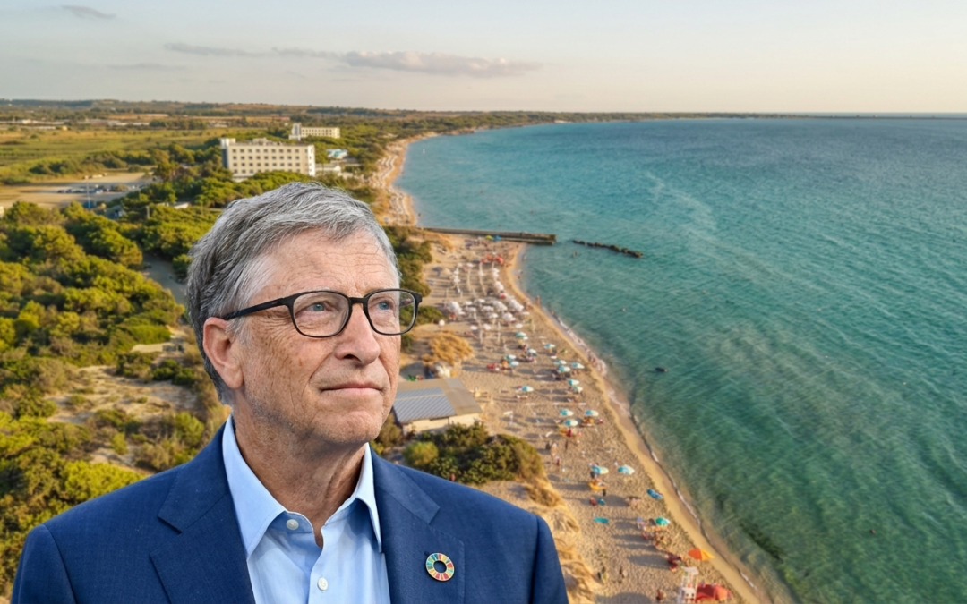 Maxi investimento di Bill Gates e di un fondo israeliano in Puglia: 100 milioni per un resort a Ostuni e scattano le polemiche