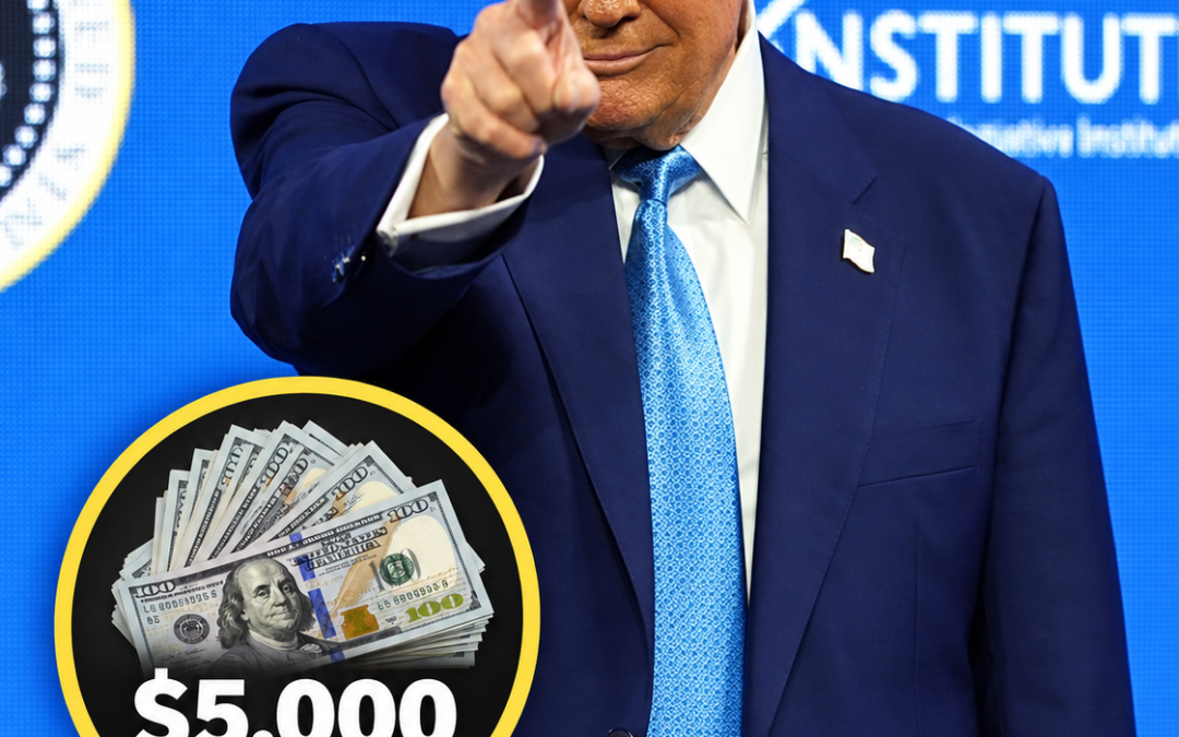 «Se vinciamo, ricevete 5.000 dollari»: la promessa di Trump da 1.350 miliardi che i bond non possono permettersi